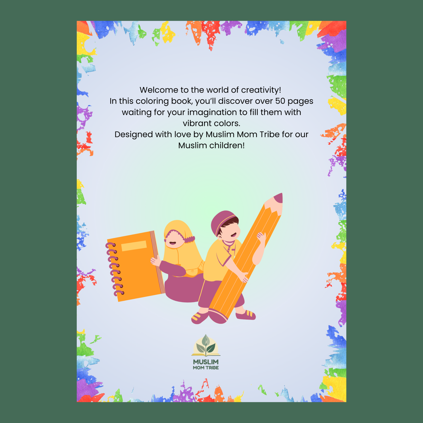 Faceless Coloring Book for Kids (50+ Pages) | Faith-Aligned & Screen-Free