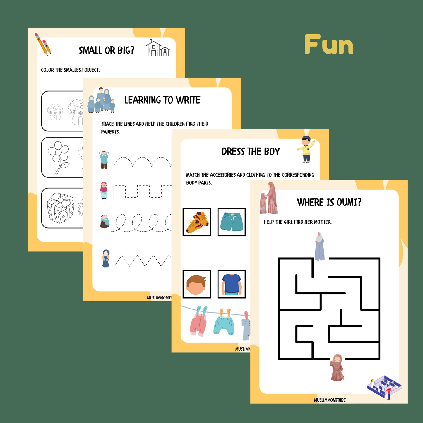 Toddler Activity Workbook – Ages 3-5 | English, Dutch & French | Faith-Based Learning