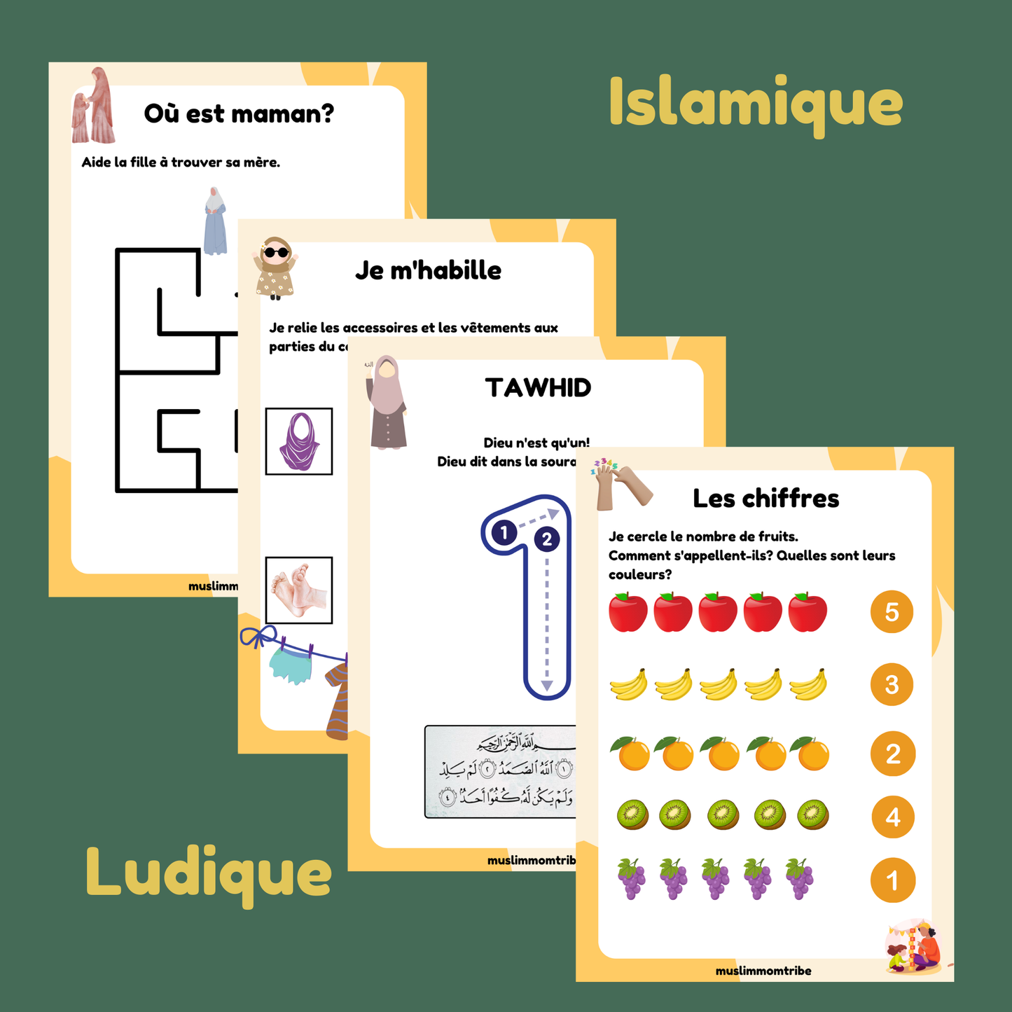 Toddler Activity Workbook – Ages 3-5 | English, Dutch & French | Faith-Based Learning